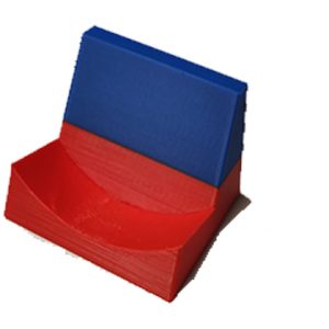 Porta-Puck rosso/blu