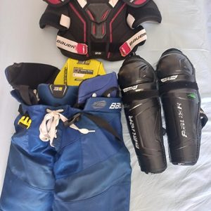 #038 Pantaloni Hockey-Corazza-Parastinchi